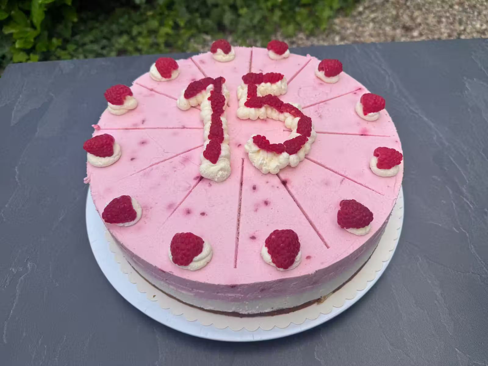 Torte zum 15. Geburtstag